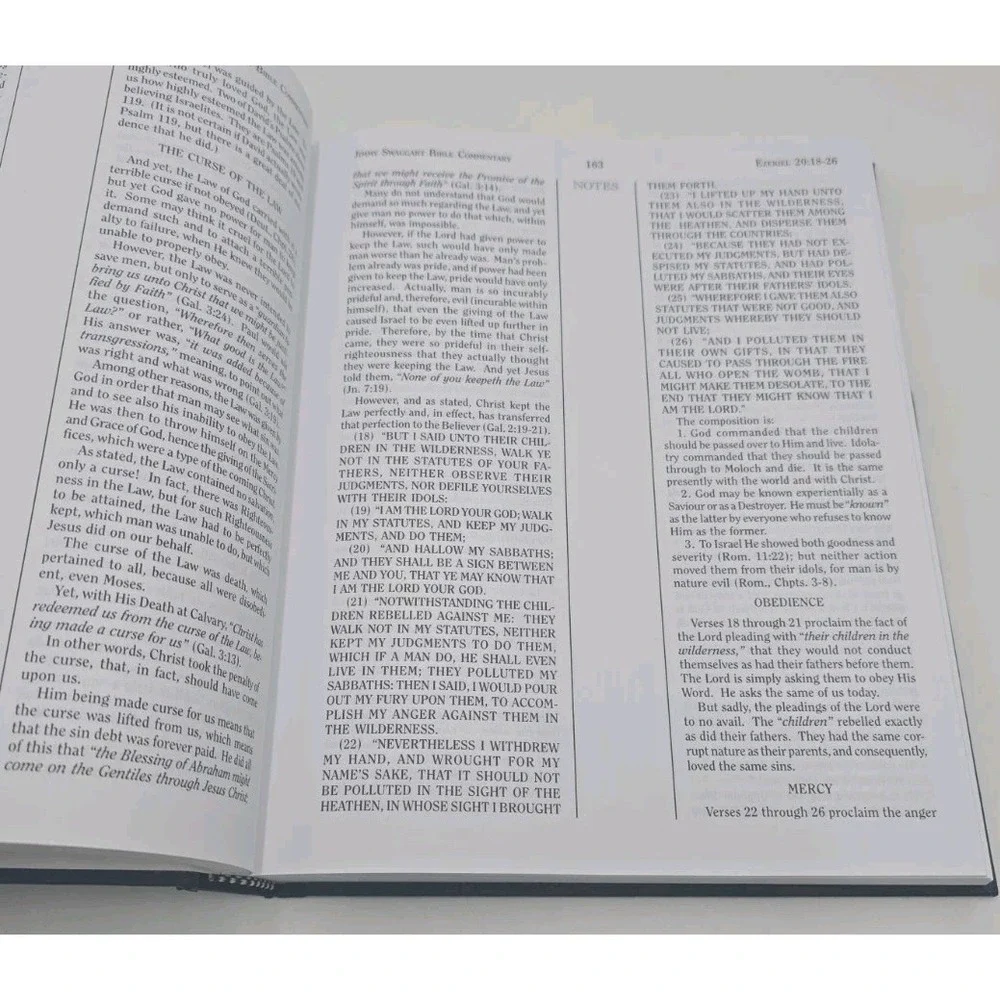 Jimmy Swaggart Bible Commentary Ezekiel Reference Christian Book